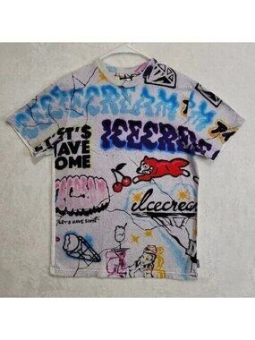 BBC Ice Cream All Day Lion SS Knit Billionaire Boys Club Men's Size Med